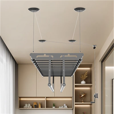Tes Crank Khaub Ncaws Drying Rack